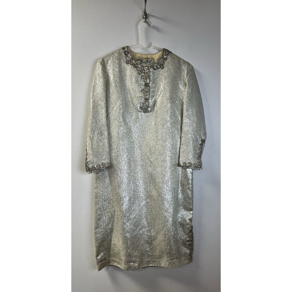 Rare/Stunning/Vintage Silver Baghera Dress See Pics For Measurements 🤍 - Picture 2 of 13